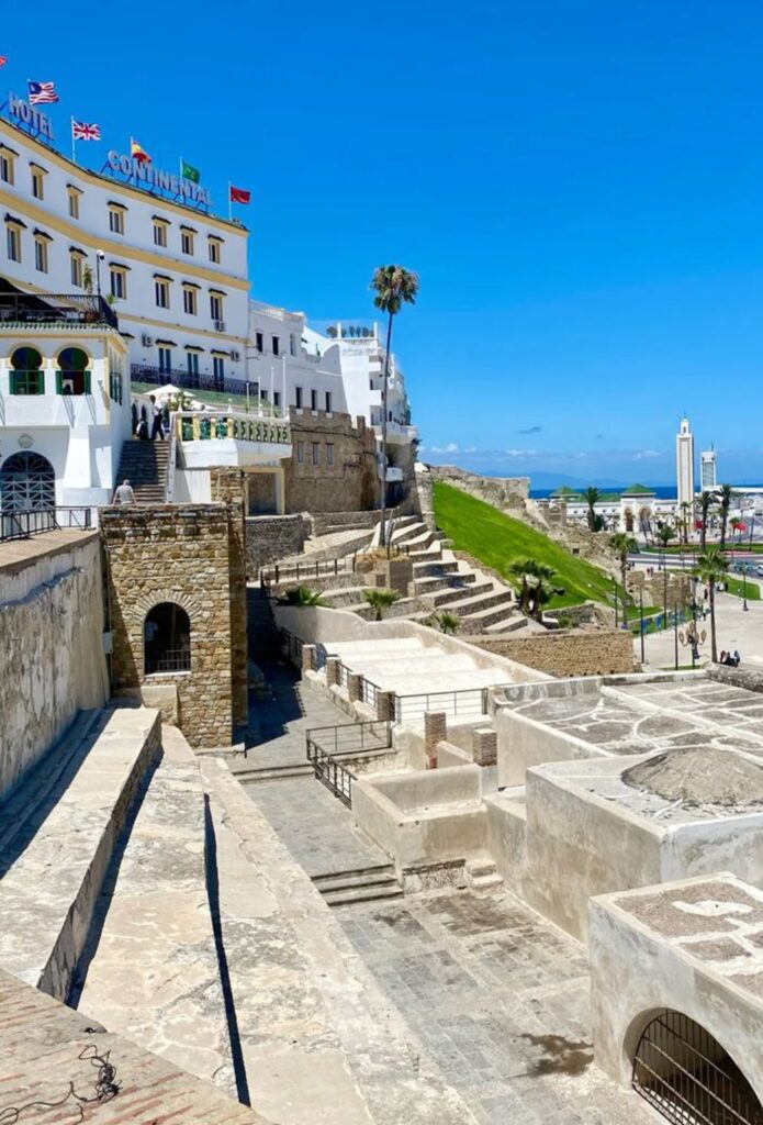 Muraille de Tanger ,place de la Kasbah,site touristique,Maroc