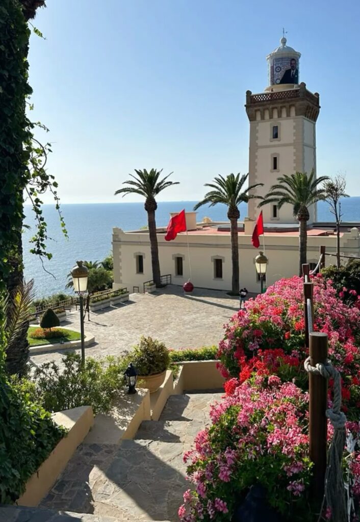 Cap Spartel-Tanger, ligne de separtion entre Mediterranée et Atlantique,Maroc