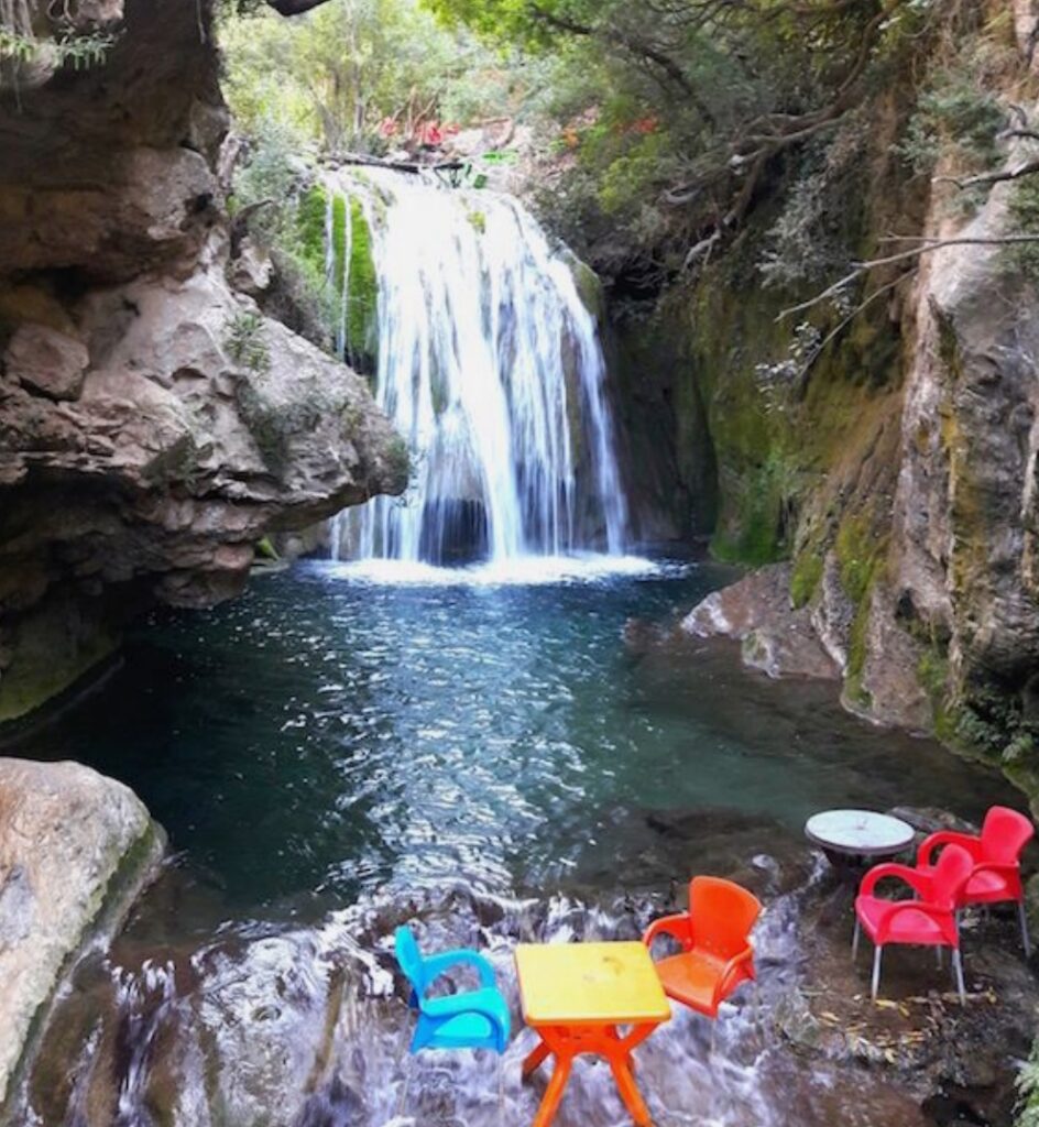 Cascades d'Akchour,région de Chefchaouen,Maroc