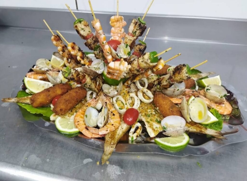 meilleurs plats Dakhla: Plat de fruits de mer grillés